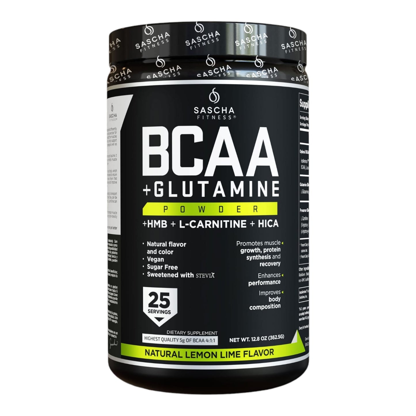 BCAA + GLUTAMINA + HMB + L-CARNITINA 362G
