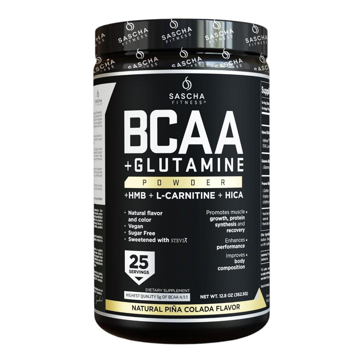BCAA + GLUTAMINA + HMB + L-CARNITINA 362G