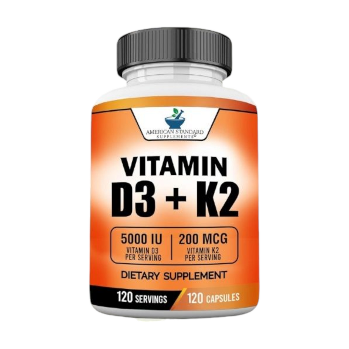 VITAMIN D3 + K2 120 CAPS